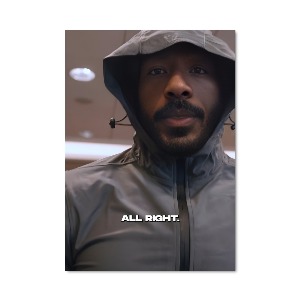 Poster Jamahal hill – affiche MMA